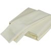 Luxuriously Soft 100% Viscose Derived from Bamboo 3-Piece sheet Set , Oeko-TEX Certified, Twin - Crème