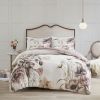 King/Cal King 3 Piece Cotton Printed Duvet Cover Set