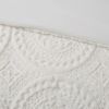 Full/Queen Embroidered Medallion Faux Fur Ultra Plush Comforter Mini Set