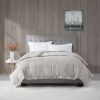 Lightweight Down Alternative Blanket with Satin Trim Grey King