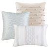 7 Piece Comforter Set Aqua Queen