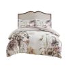 King/Cal King 3 Piece Cotton Printed Duvet Cover Set