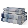 4pcs ultra-soft 85g brushed printed sheets and pillowcases, machine washable, suitable for all seasons