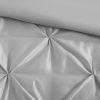 7 Piece Tufted Comforter Set Grey Full