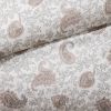 9 Piece Cotton Percale Comforter Set Blush Queen