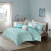Twin/Twin XL Metallic Printed Comforter Set