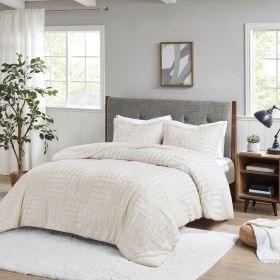 Full/Queen Fur Down Alternative Comforter Mini Set (Color: as Pic)