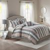 Full/Queen 4PC Faux Fur Comforter Set