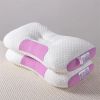 2pcs Knitted SPA Massage Neck Pillow, Cervical Orthopedic Neck Pillow, Soft, Adjustable Ergonomic Contour Support Pillow, Pillow Core