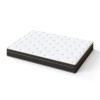12 Inch Full Mattress, Innerspring Mattress with Black Gold Trim & White Cover - Medium Firm Support, Cooling Breathable Design for Bedroom