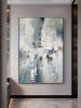 Nordic Abstract Oil Painting Handmade Canvas Decorative Mural Frameless Acrylic Hanging Image For LivingRoom Bedroom Aisle Porch