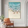 Thick Texture People On The Beach Handmade Abstract Oil Painting Unframed Custom Artwork China Import Item Decoration For Home