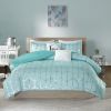 Twin/Twin XL Metallic Printed Comforter Set